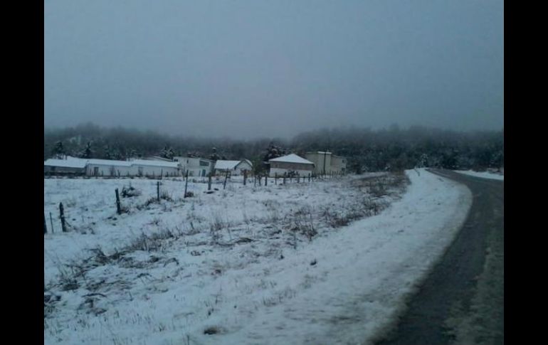 La Capufe pide extremar precauciones por caída de nieve. TWITTER / @uepcdurango