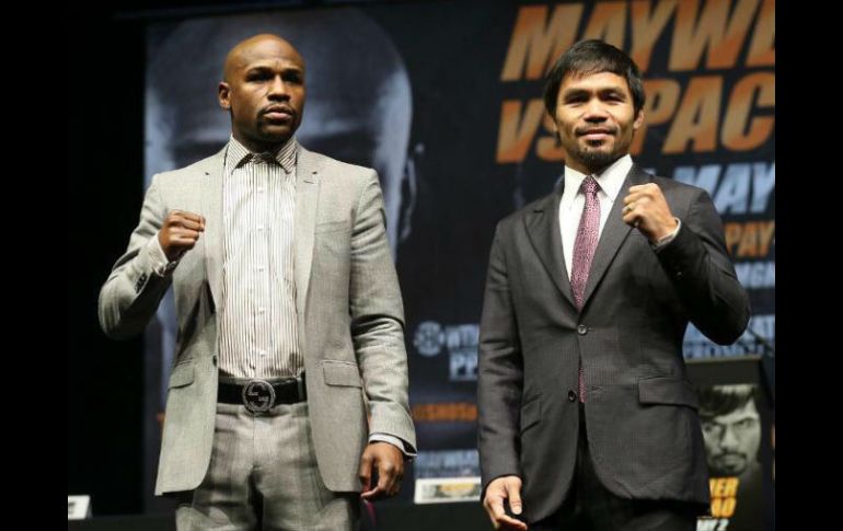 Pacquiao como Mayweather deben entregar a los encargados de las pruebas antidopaje un itinerario de viaje y lugares donde estarán. TWITTER / @FloydMayweather