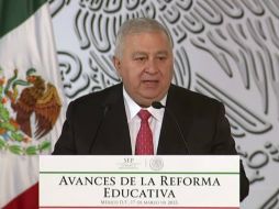 Chuayffet destaca que la crítica siempre será bienvenida, ''pero cuidémonos de la ingenua aspiración a la inmediatez''. YOUTUBE / Gobierno de la República