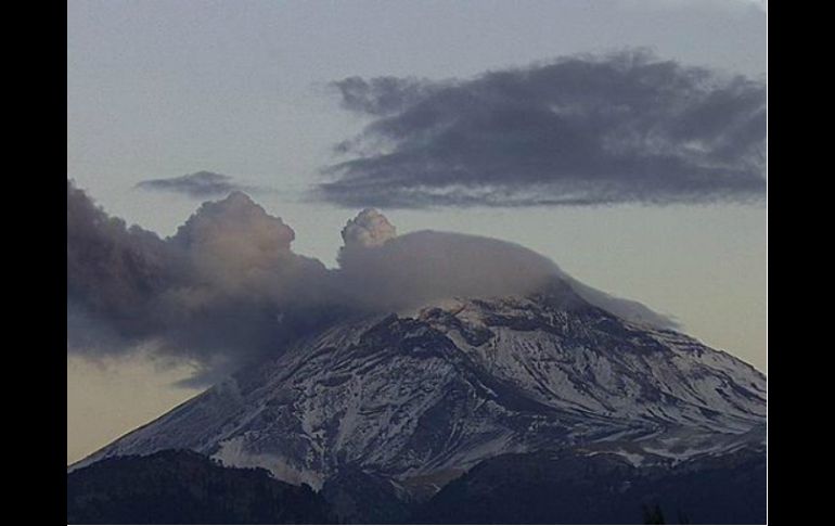 El Popocatépetl registra un evento volcanotectónico a las 04:38 horas  con magnitud de coda Mc>1.7. TWITTER / @webcamsdemexico