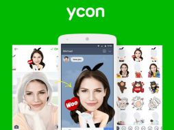 La nueva versión ofrece fondos transparentes que hacen que los stickers se vean y se sientan tan reales como los de LINE. TWITTER / @NAVER_LINE