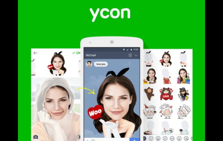 La nueva versión ofrece fondos transparentes que hacen que los stickers se vean y se sientan tan reales como los de LINE. TWITTER / @NAVER_LINE