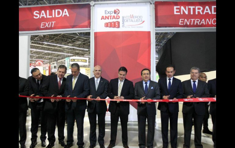 Este miércoles se llevó a cabo la inauguración de la Expo ANTAD 2015, Cumbre del Comercio Detallista. EL INFORMADOR / M. Vargas