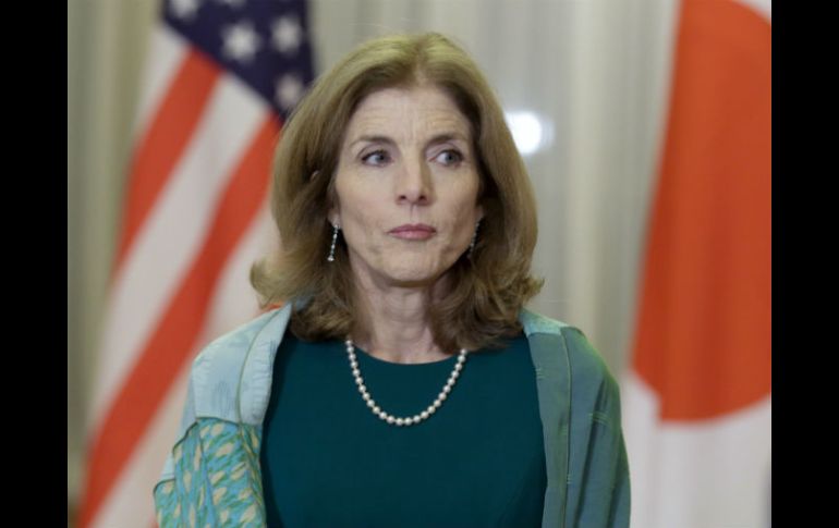 Caroline Kennedy fue designada como embajadora de Estados Unidos en Japón en noviembre de 2013. AFP / K. Mayama