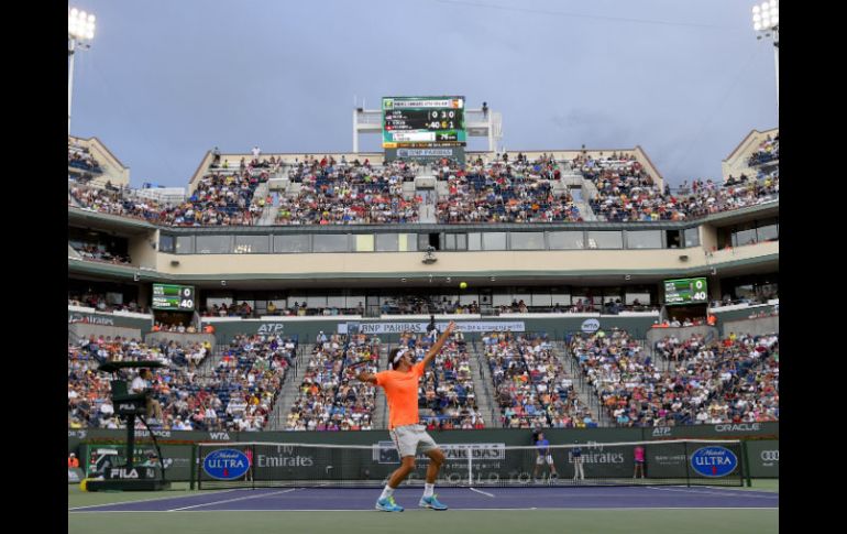 Tras vencer a Sock, el próximo rival de Federer es Tomás Berdych. AP / M. Terrill