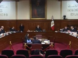 El Pleno discute una controversia constitucional, en donde se impugna el artículo 20 de la Ley de tránsito de San Luis Potosí. ESPECIAL / scjn.gob.mx