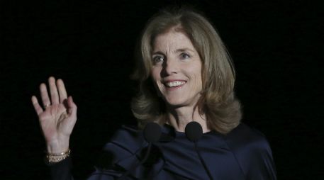 Caroline Kennedy, embajadora estadounidense en Japón, recibió amenazas de muerte. AP / ARCHIVO