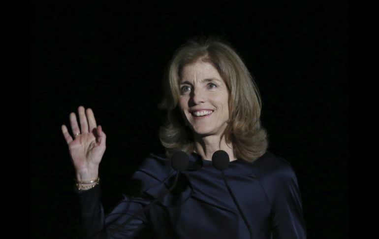 Caroline Kennedy, embajadora estadounidense en Japón, recibió amenazas de muerte. AP / ARCHIVO