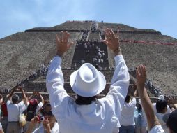 Teotihuacán es un importante lugar para recibir la Primavera, porque se trata de uno de los centros ceremoniales más grandes de México. SUN / ARCHIVO