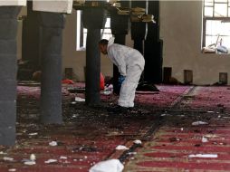 El ataque fue perpetrado durante las oraciones de este viernes en dos mezquitas de la ciudad de Saná, y en un templo en Sadaa. EFE / Y. Arhab