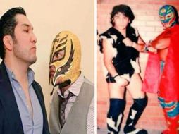 Imagen compartida en la cuenta de Twitter de Rey Misterio Jr. TWITTER / @reymysterio