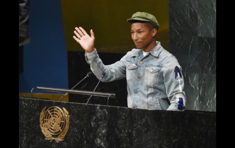 Pha'Happy' de Pharrell, una de las canciones más escuchadas. AFP / M. Coppola