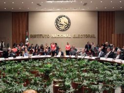 El próximo 4 de abril, el Consejo General del INE sesionará para analizar y aprobar las candidaturas a diputaciones federales. NTX / ARCHIVO