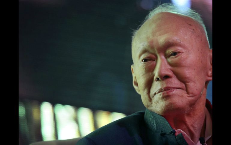 Kuan Yew falleció a los 91 años de edad, luego que que estaba hospitalizado. AP / W. Maye-E