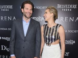 Jennifer Lawrence y Bradley Cooper tuvieron un encuentro en Nueva York. AFP / J. McCarthy