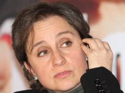 Aristegui asegura que ella y sus colaboradores fueron víctimas de censura por parte del medio. SUN / ARCHIVO