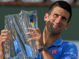 Para Djokovic éste es su Masters 1000 número 21. AP / M. Terrill