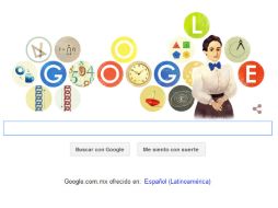 La imagen que Google coloca este lunes en su página de inicio consta de diversos y coloridos círculos. ESPECIAL / google.com