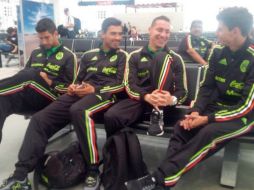 La Selección mexicana llegó a Los Ángeles para comenzar su gira de dos encuentros. TWITTER / @miseleccionmx