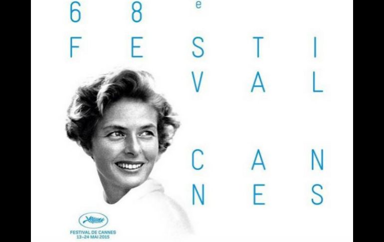 El festival define a Bergman como un ícono moderno y una mujer libre y audaz. TWITTER / @Festival_Cannes