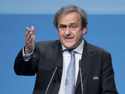 Platini prometió que cooperarán con FIFA sea cual sea el resultado de la elección. EFE / G. Hochmuth