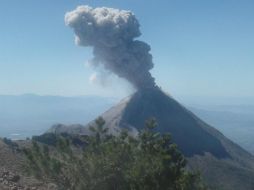 A las 08:04 horas fue la primera exhalación, mientras que el segundo evento fue reportado a las 10:50 horas (foto). TWITTER / @PCJalisco