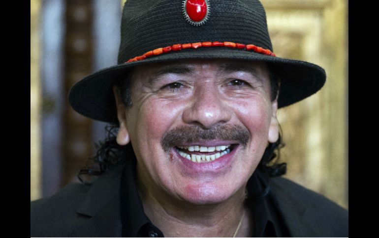 El rockero Santana ofrecerá un concierto gratuito. AFP / ARCHIVO