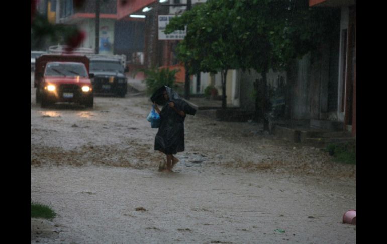 Tomatlán fue el municipio más afectado por las lluvias ese fin de semana y registró la segunda tormenta más fuerte del país. EL INFORMADOR / ARCHIVO