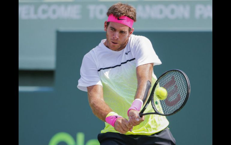 Del Potro había estado ausente debido a una persistente lesión en la muñeca izquierda. EFE / E. Lesser