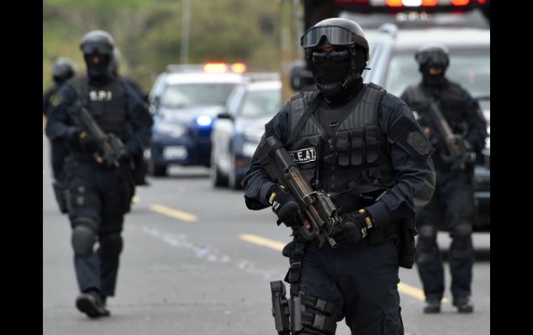 Alrededor de cinco mil agentes policiales estarán encargados de la seguridad de la cumbre. AFP / R. Arangua