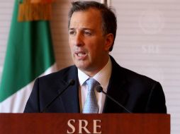 José Antonio Meade reafirma que suscribe todos los términos del subsecretario. NTX / ARCHIVO