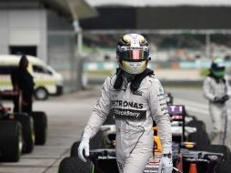 Esta fue la 'pole position' 40 en la carrera de Hamilton, campeón del mundo de F1 en 2008 y 2014. AFP / M. Vatsyayana