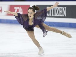 Elizaveta Tuktamysheva corona una gran temporada, tras ganar el Gran Premio y el campeonato de Europa en Estocolmo. EFE / H. Young