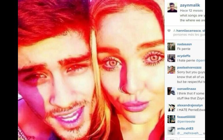 Edwards forma parte de un grupo musical británico llamado Little Mix. INSTAGRAM / zaynmalik