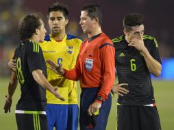 Andrés Guardado y Héctor Herrera fueron de los jugadores mexicanos más destacados en medio de un flojo desempeño colectivo. MEXSPORT / V. Posadas