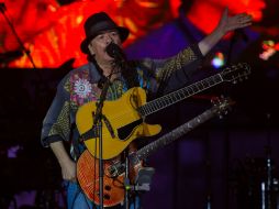 Santana se despidió con una muy mexicana 'La cucaracha'. NTX / N. Tavira