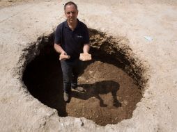 'Este es el primer testimonio que tenemos de que los egipcios se asentaron en la zona de Tel Aviv', explican. AFP / M. Kahana