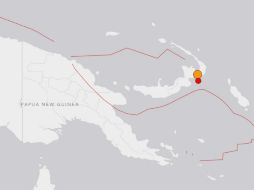 El hipocentro del sismo se situó a una profundidad marina de 65.7 kilómetros. ESPECIAL / earthquake.usgs.gov