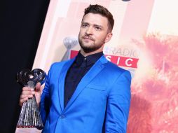 Timberlake fue sólo una de las grandes estrellas asistentes a la ceremonia de Premios Musicales iHeartRadio. AP / J. Salangsang