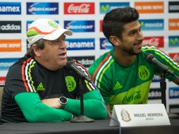 Herrera tendrá ahora sí minutos en la cancha con la Selección. MEXSPORT / J. Martínez