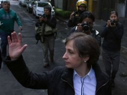 También debe responder las razones por las que hasta ahora no ha sido posible reintegrar a Carmen Aristegui y su equipo. EFE / ARCHIVO