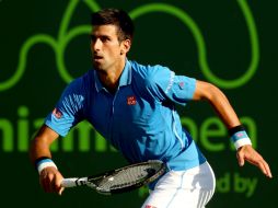 Novak Jokovic le ganó en una hora y 28 minutos al belga. AFP / M. Stockman