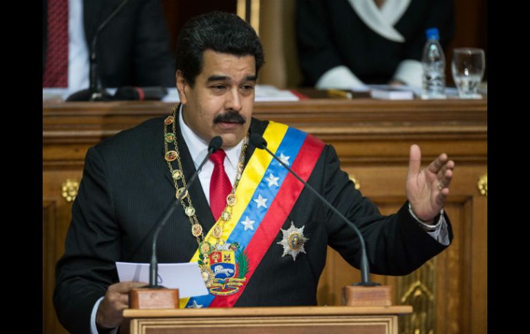 El presidente venezolano recalca que los libros de historia recordarán a Obama como el que pretendió amedrentar un pueblo. AFP / ARCHIVO