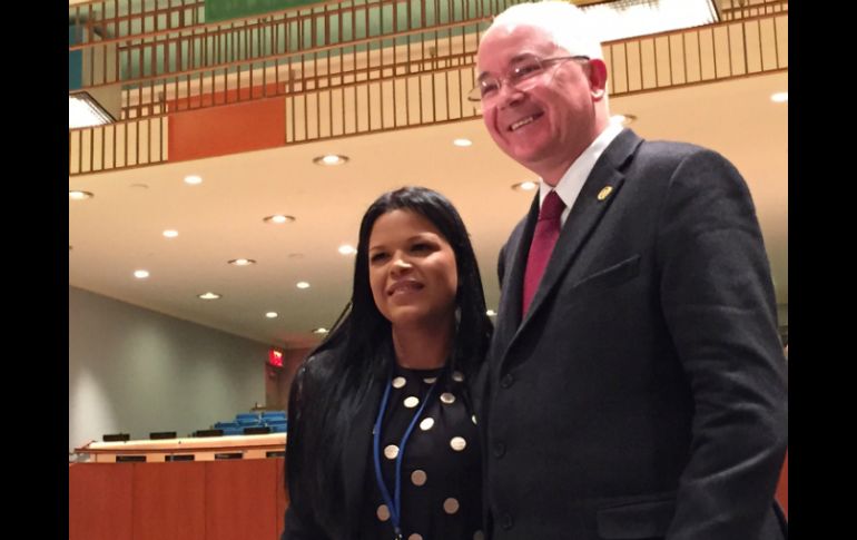 Gabriela fue nombrada como  representante permanente alterna de su país ante la ONU en agosto pasado. AP / C. Anna