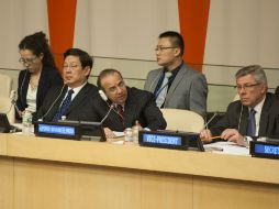 El secretario de Trabajo se encuentra en Nueva York participando en el Segmento de Integración 2015 del Ecosoc. NTX / O. Frasser