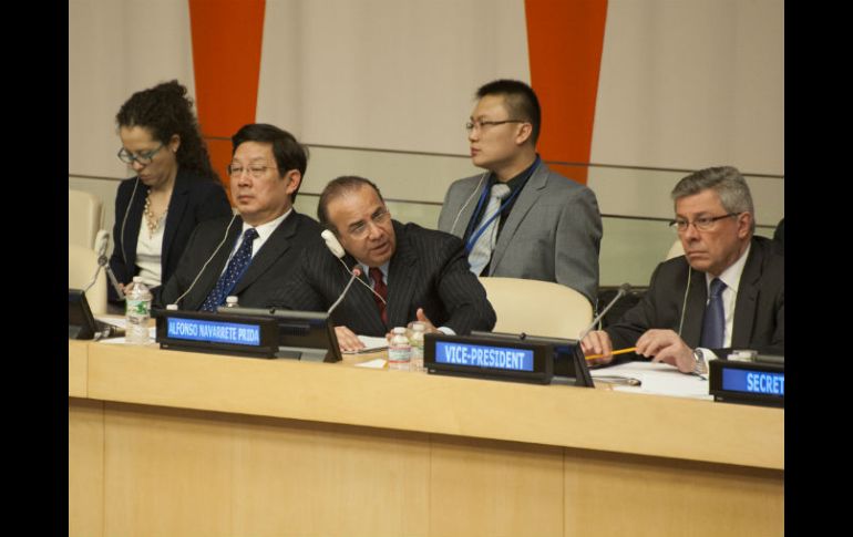 El secretario de Trabajo se encuentra en Nueva York participando en el Segmento de Integración 2015 del Ecosoc. NTX / O. Frasser