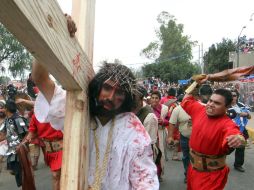 Se llevará a cabo la representación de la Pasión de Cristo. NTX / ARCHIVO