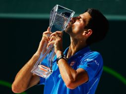 Djokovic es ahora el undécimo jugador con 51 títulos en su carrera. AFP / A. Bello