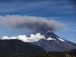 El volcán es vigilado a través de seis estaciones de monitoreo situadas en el edificio volcánico. EFE / F. Negroni