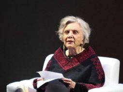 La ganadora del premio Cervantes de Literatura, Elena Poniatowska, encabeza el programa cultural mexicano. NTX / ARCHIVO